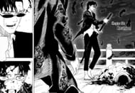 Chihiro confronts Samura (Image via Shueisha)