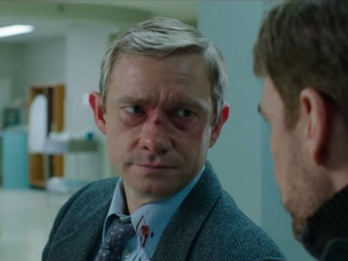 Martin Freeman as Lester Nygaard in Season 1, Fargo (Image via YouTube/@Netflix)