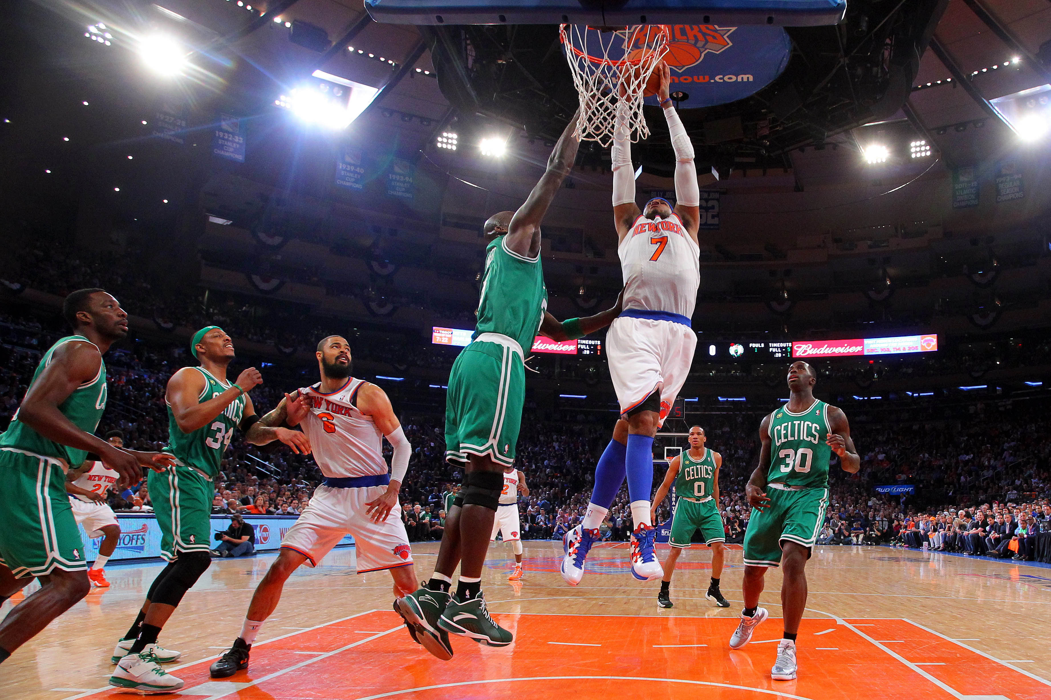 NBA: Playoffs-Boston Celtics at New York Knicks - Source: Imagn