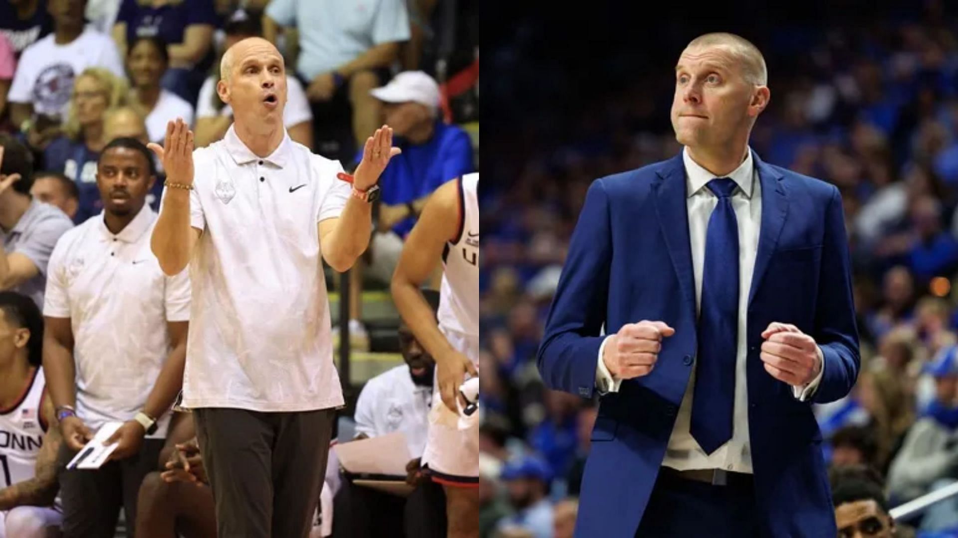 Dan Hurley vs Mark Pope - Comparing coaching opposites, different temperaments, tactical styles and more (Image Sources: IMAGN)