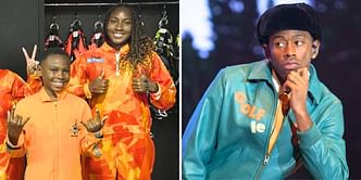 WATCH: Coco Gauff proudly shows off her younger brother Cameron's musical talent as he masters Tyler, the Creator's song on his euphonium