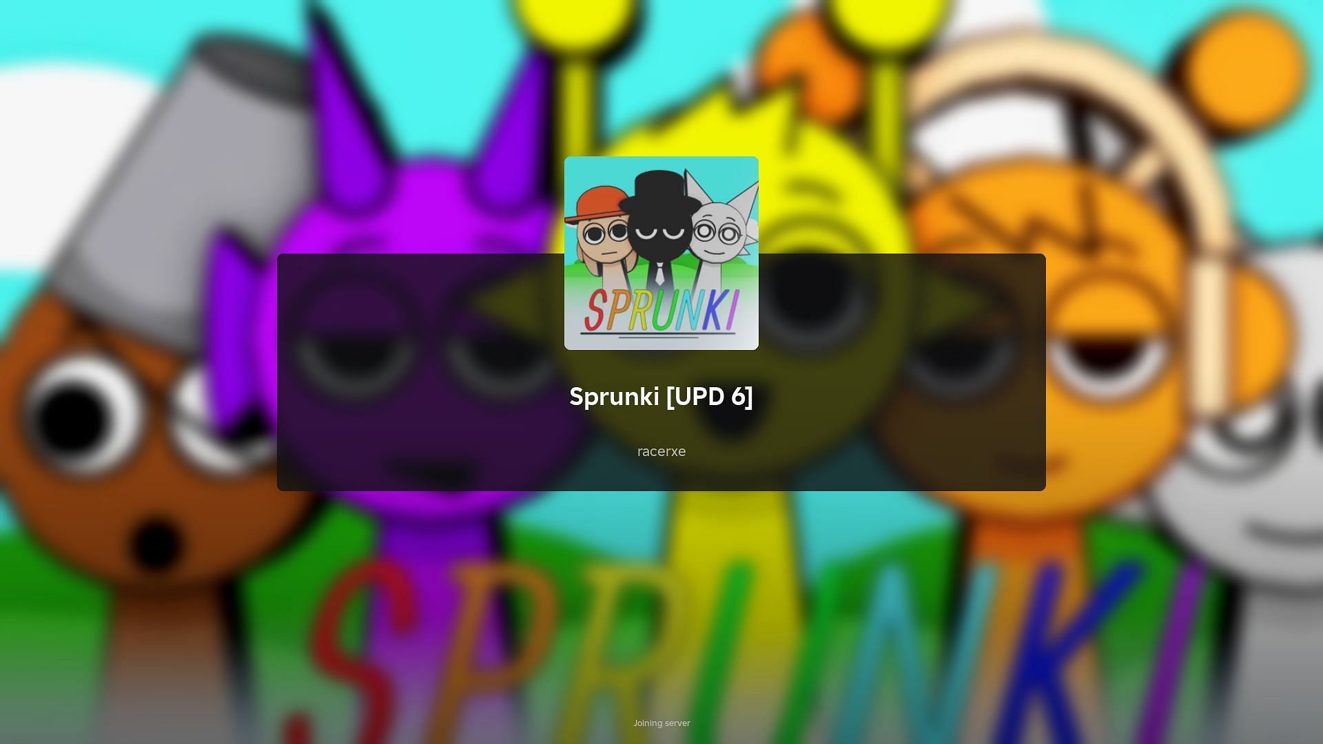 Roblox Sprunki