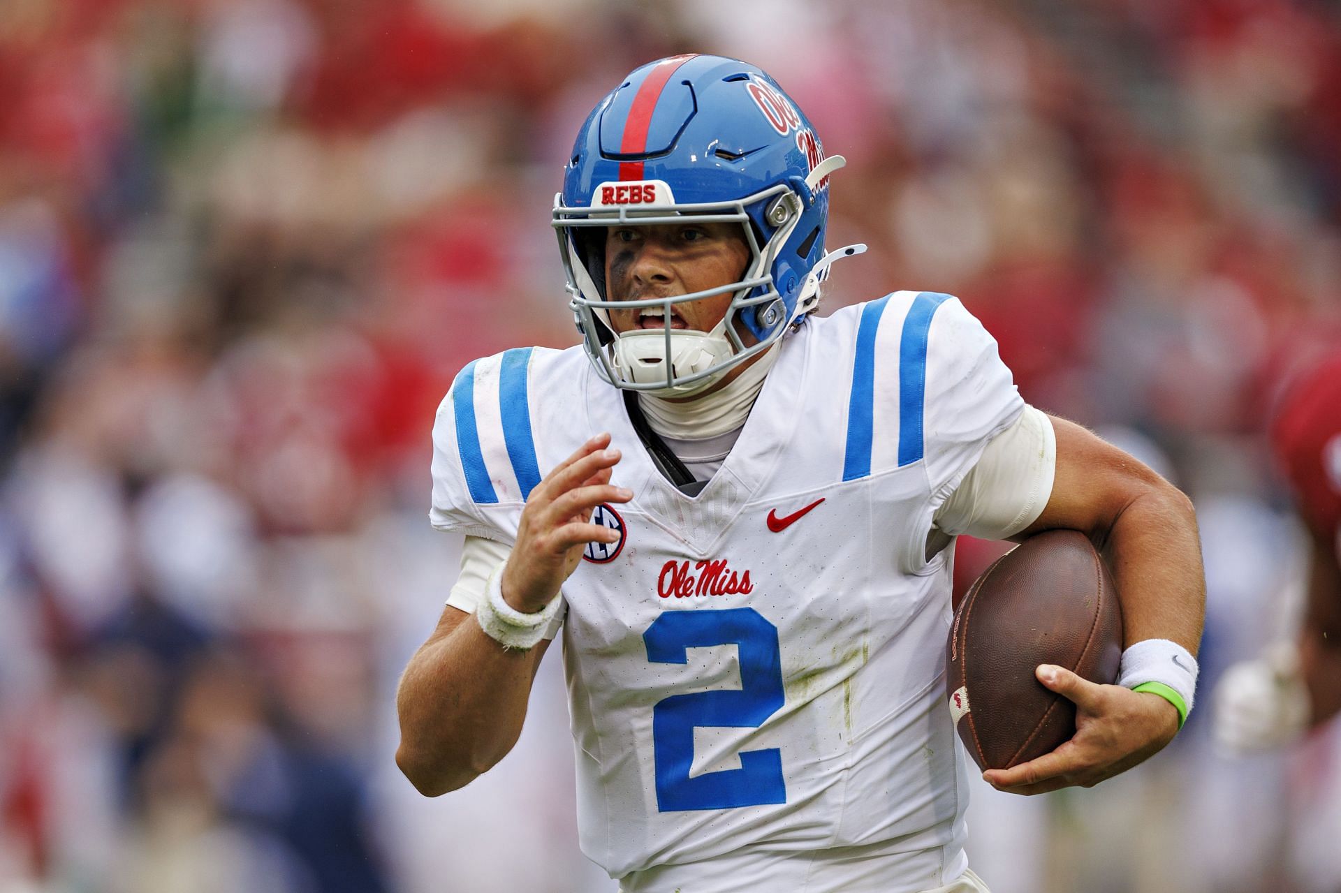 Ole Miss QB Jaxson Dart - Source: Getty