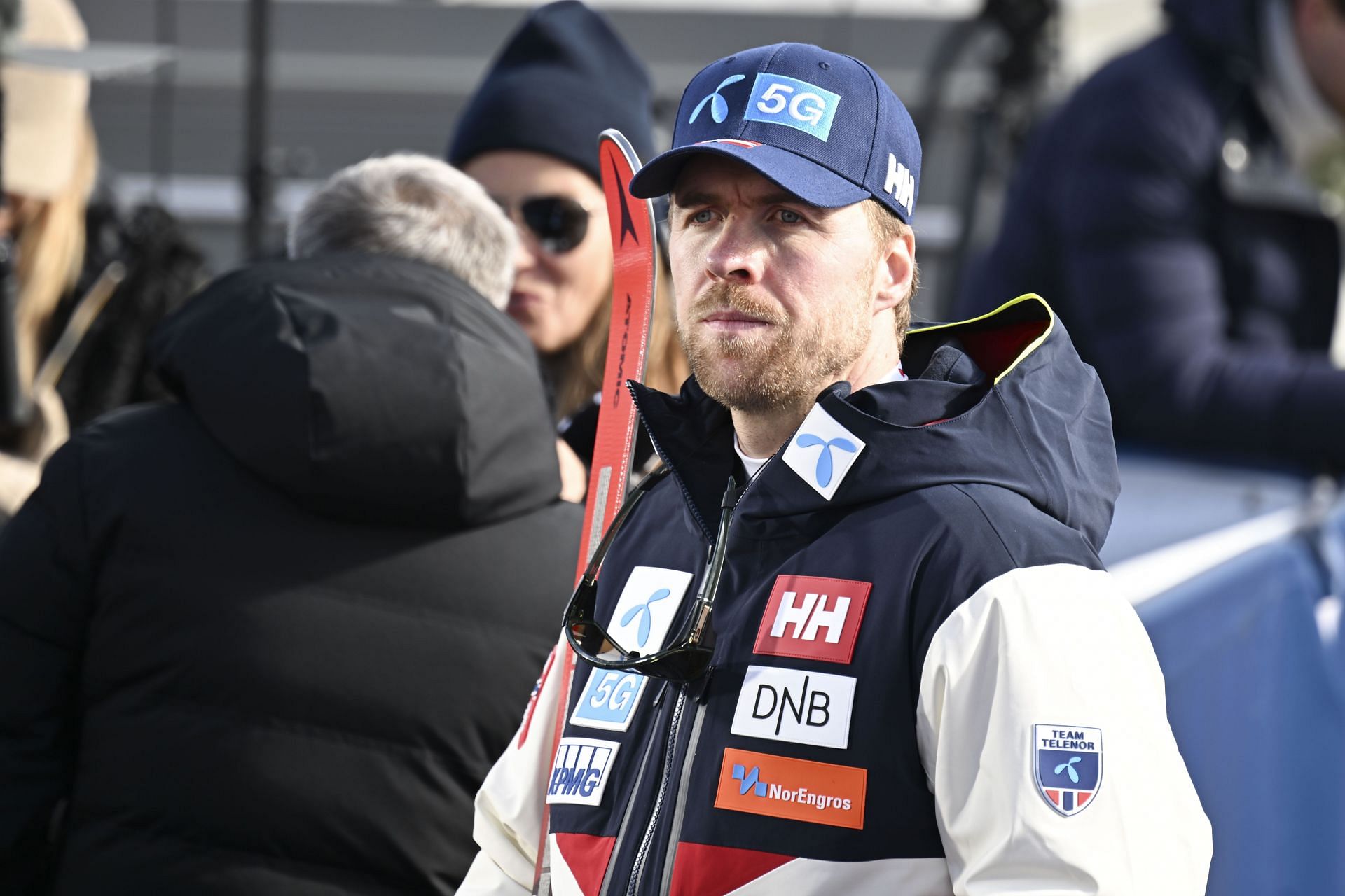 Aleksander Kilde of Norway during the second run of Audi FIS Alpine Ski World Cup - Men&#039;s Giant Slalom in Soelden, Austria. (Photo Getty Images)