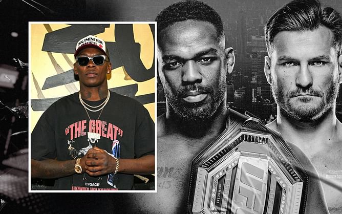 Israel Adesanya gives his official prediction for Jon Jones vs. Stipe Miocic at UFC 309