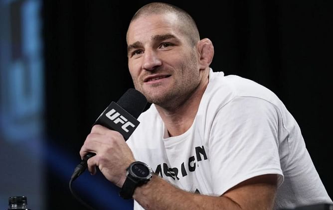 "Was that Speedo shot necessary tho" - Nina-Marie Daniele shares hilarious reaction to clip of Sean Strickland getting knee fixed through stem cells