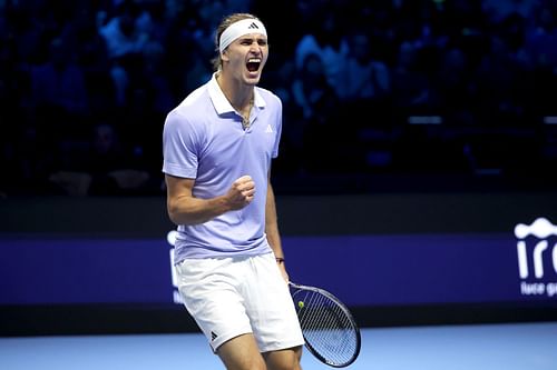 Alexander Zverev at the 2024 ATP Finals 2024. (Source: Getty)