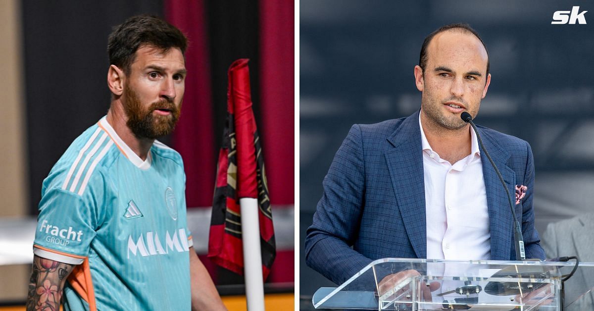 Lionel Messi (left) and Landon Donovan (right)