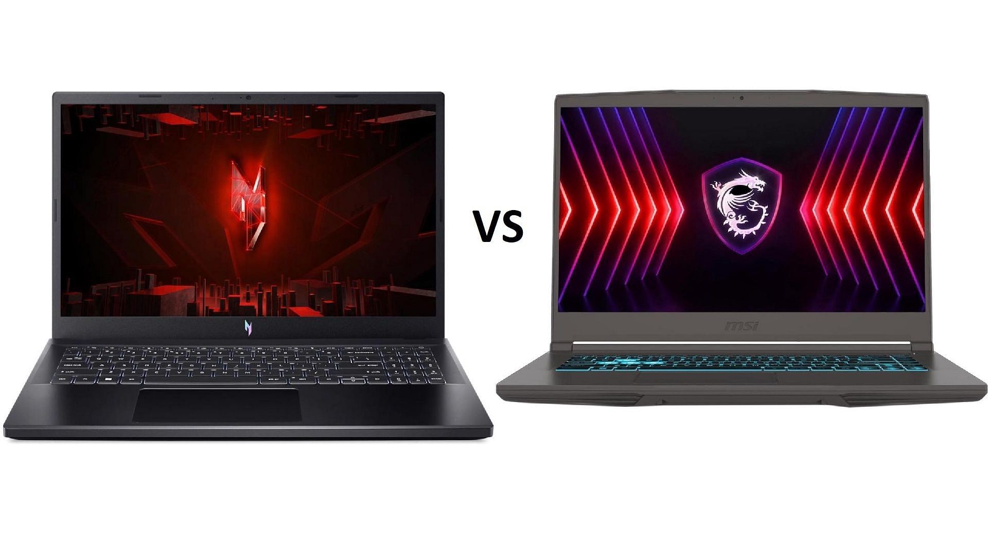 Picture of Acer Nitro V 15 vs MSI Thin A15 AI B8V