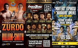 Boxing tonight (November 16, 2024): What are the fights lined up?