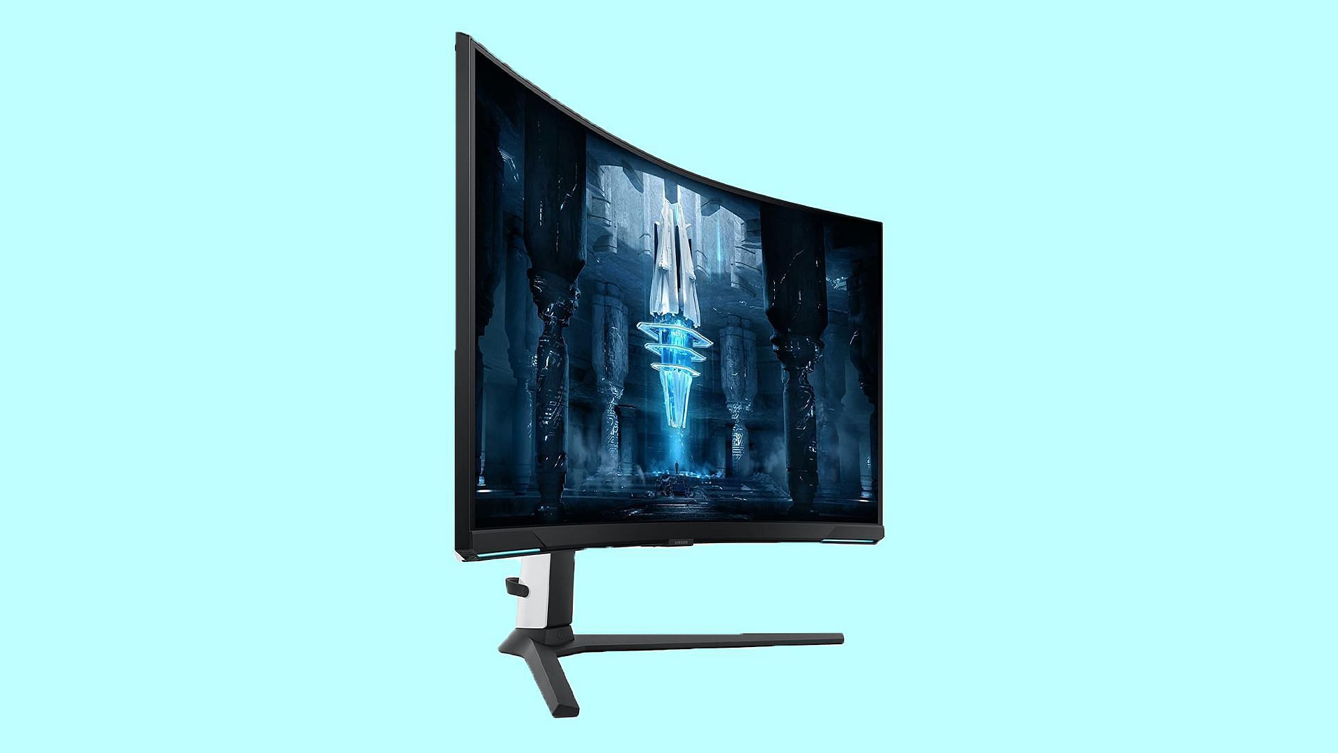 Samsung Odyssey Neo G8 Curved Gaming Monitor (Image via Samsung)