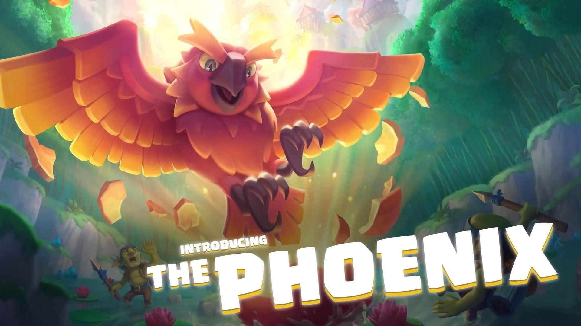 The Phoenix is a legendary troop in Clash Royale (Image via Supercell)