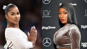 "The best gift ever"- Jordan Chiles shows off luxury bag that she received from Megan Thee Stallion