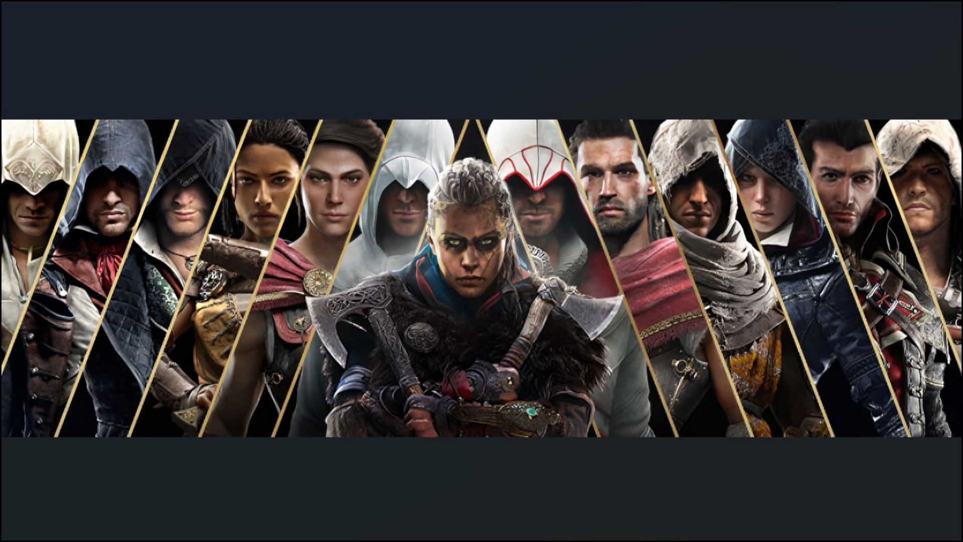 The mega bundle from Assassin's Creed Franchise (Image via Ubisoft)