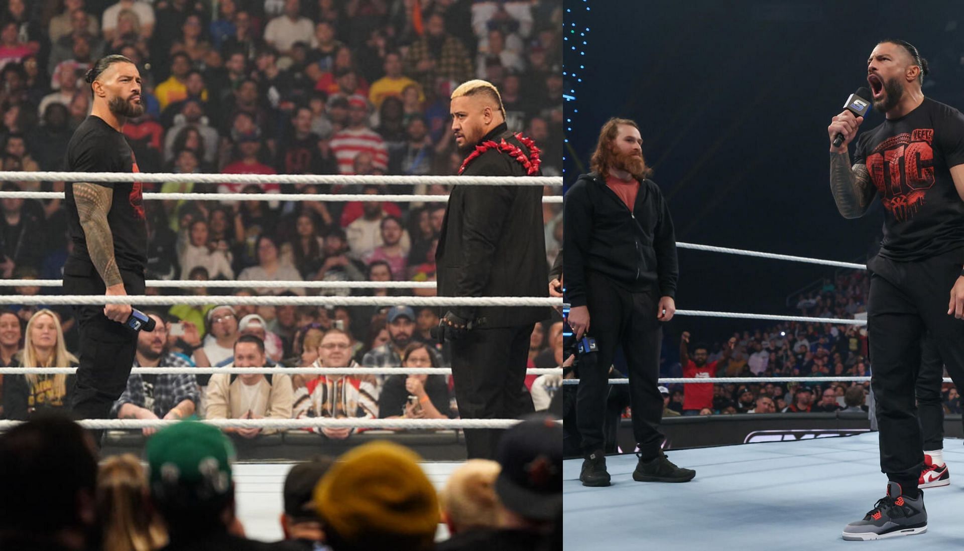 WWE SmackDown में रोमन रेंस और सैमी ज़ेन आए साथ (Photo: WWE.com)