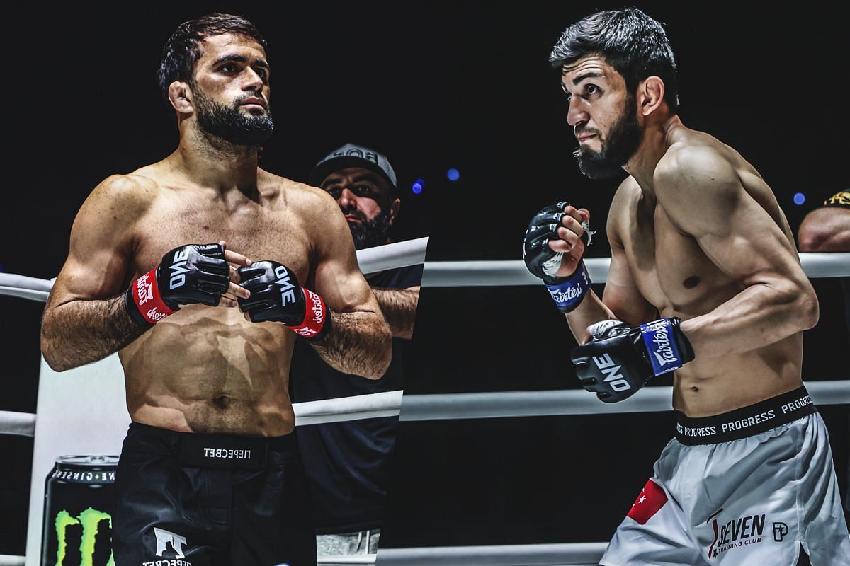 Shamil Gasanov (left) Halil Amir (right) [Photos via: ONE Championship]