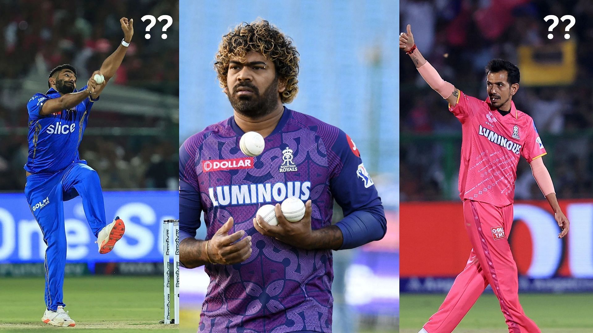 Jasprit Bumrah, Yuzvendra Chahal, and Lasith Malinga are among IPL