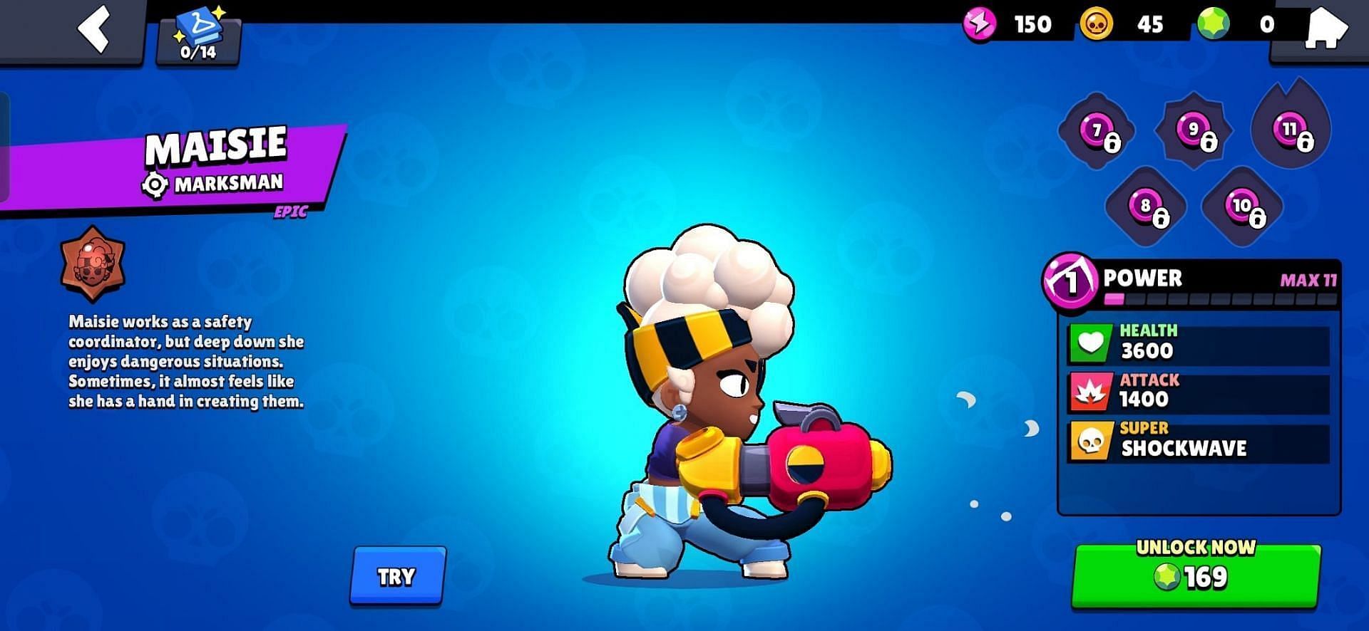 Maisie is a Marksman (Image via Supercell)