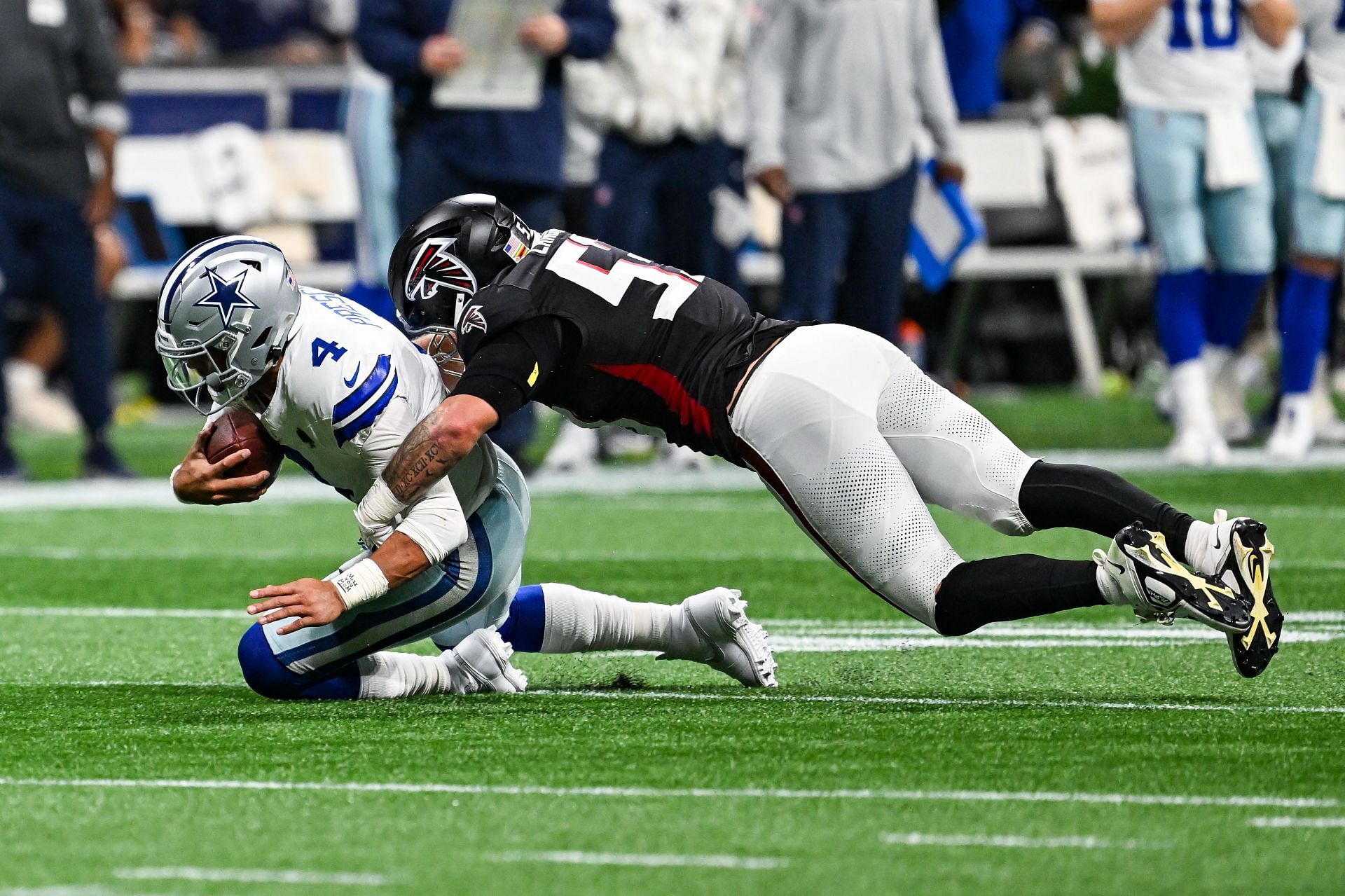 NFL: NOV 03 Cowboys at Falcons - Source: Getty