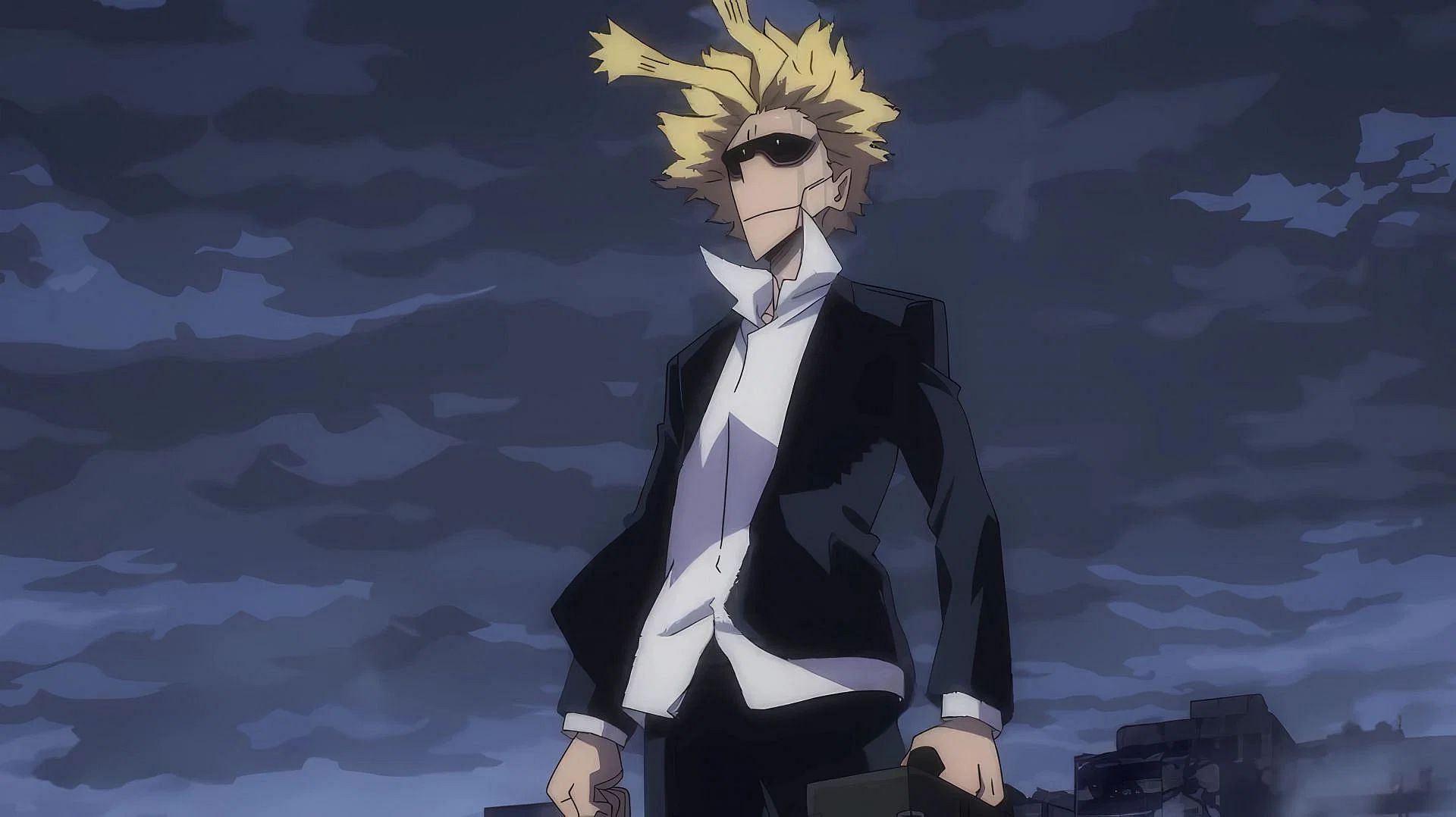 All Might in My Hero Academia season 8 (Image via Studio Bones)