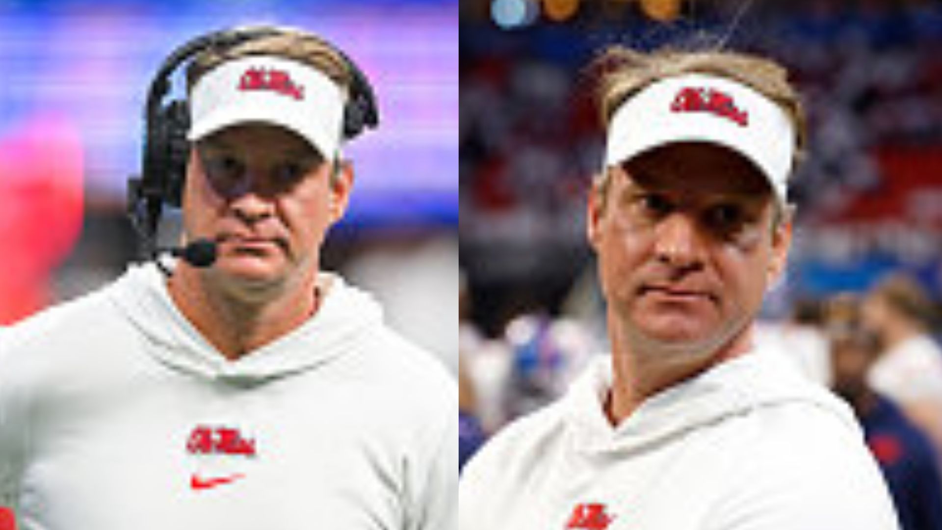 Ole Miss Rebels coach Lane Kiffin 