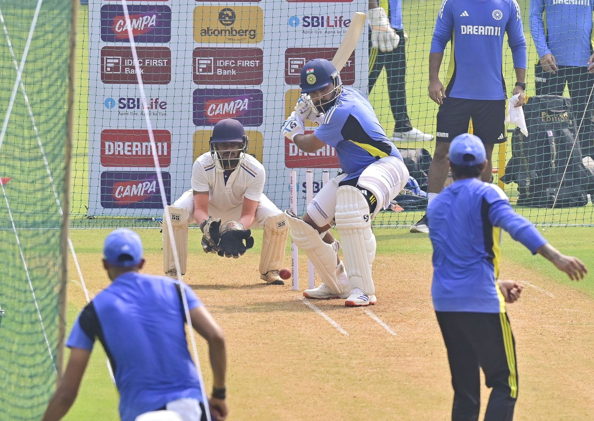 Cricket Players Practice Session Before 3rd Match Of New Zealand Vs India Test Series - Source: Getty