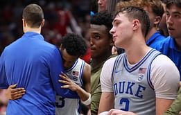 After Cooper Flagg Gets Clamped in Clutch Time vs Kentucky, Jon Scheyer Unravels Duke Players' "Disappointed and Heartbroken" Locker Room Reaction