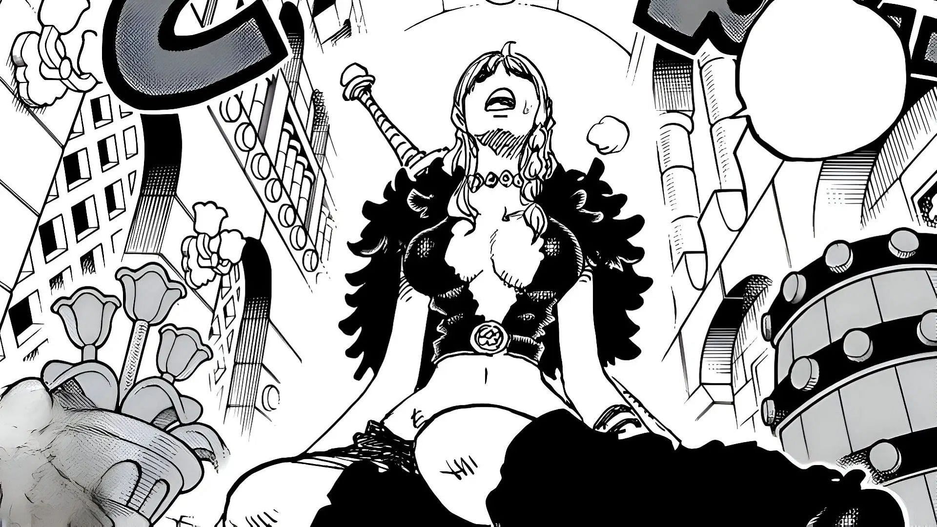 Nami as shown in the Elbaph arc (Image via Shueisha)