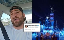 "All Kamala voters" - Sean Strickland goes off on "grown men who enjoy going to Disneyland"