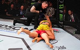 UFC submission of the month for November 2024: Gabriella Fernandes' stunning rear-naked choke handing Wang Cong her first-ever MMA loss