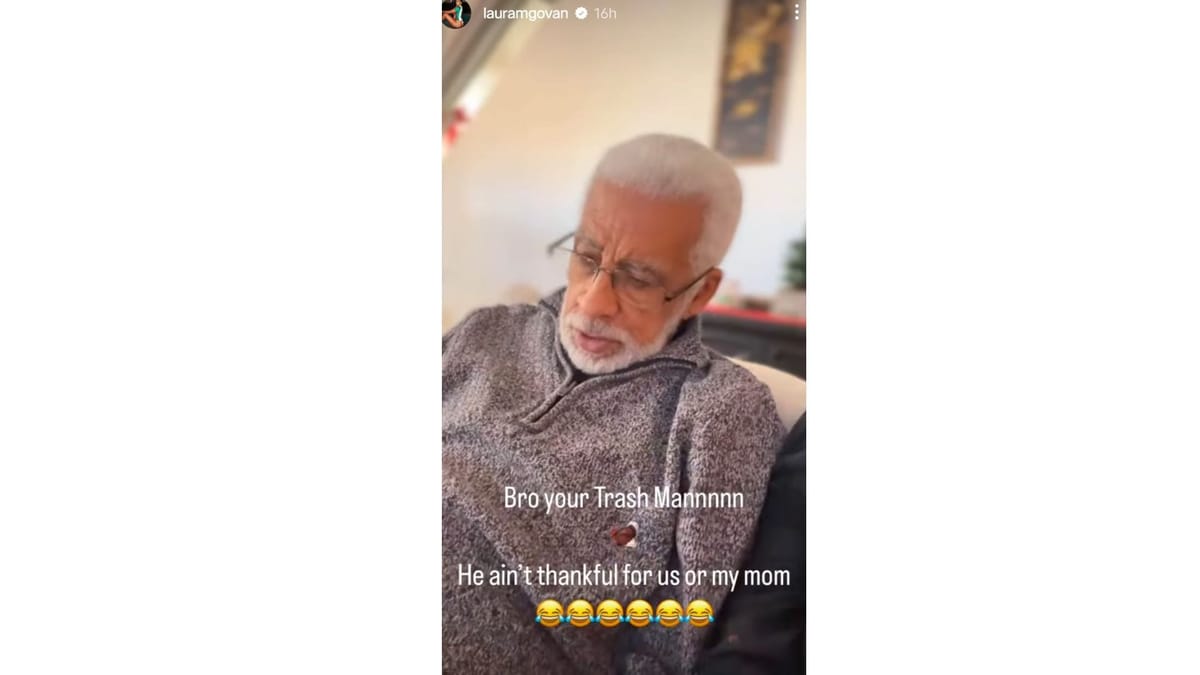 "Bro, you're trash, Mannnnn" Alijah Arenas' mom Laura Govan shares a hilarious outtake of her