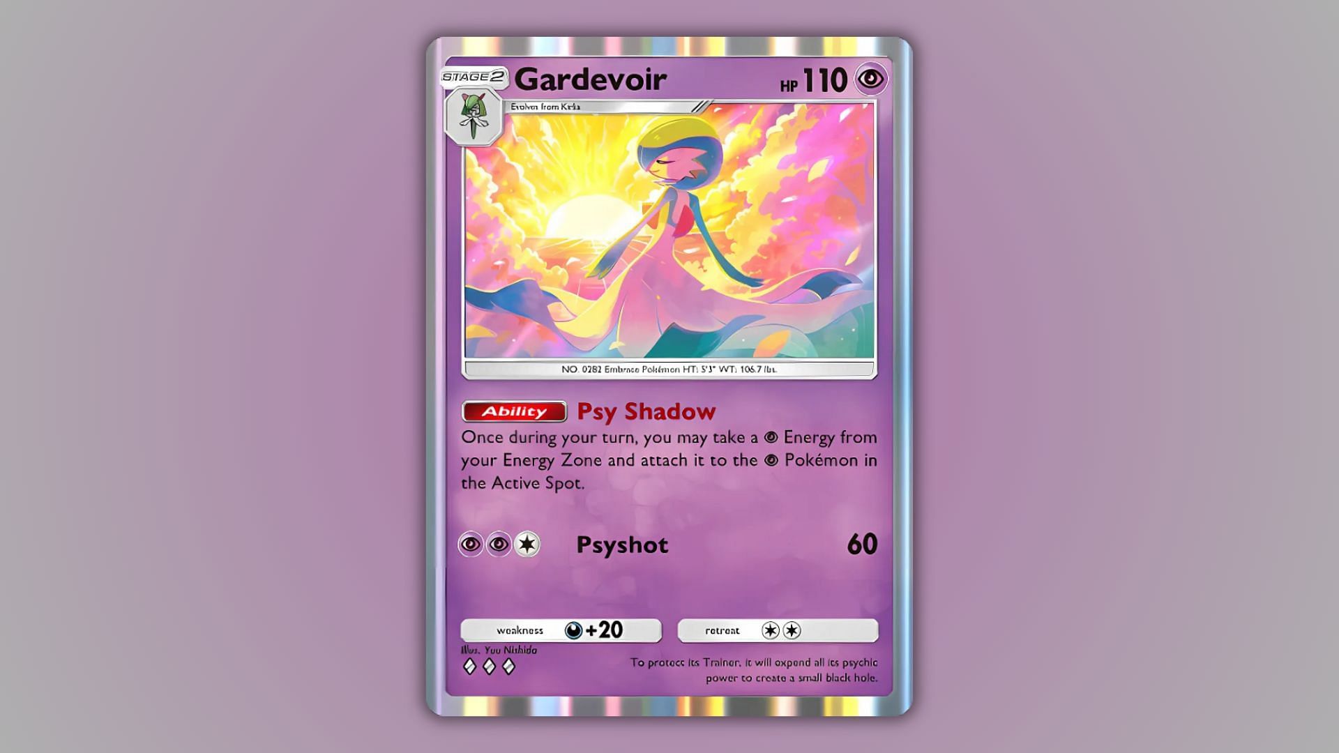 Gardevoir's card in Pokemon TCG Pocket (Image via The Pokemon Company)