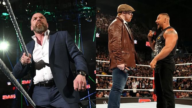 Bron Breakker and Sheamus receive a message from Triple H; both superstars involved in a major angle