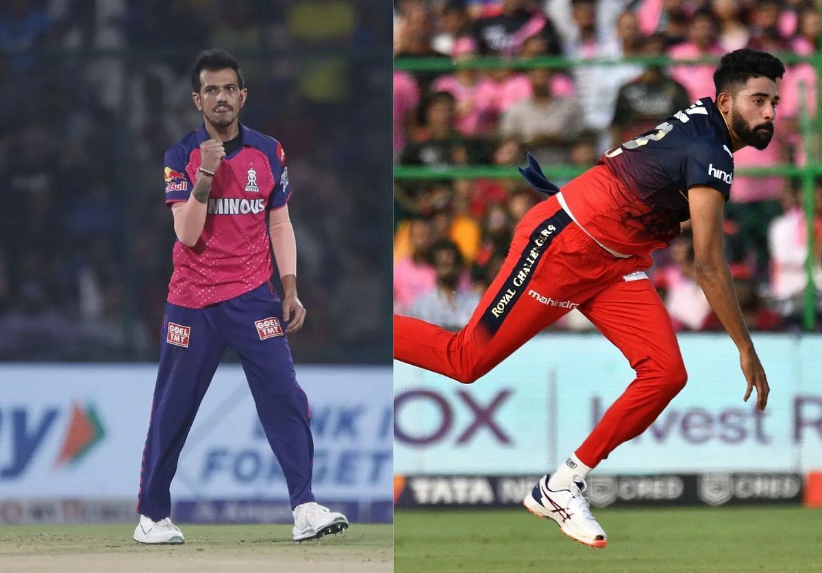 युजवेंद्र चहल और मोहम्मद सिराज (Photo Credit: Getty Images)
