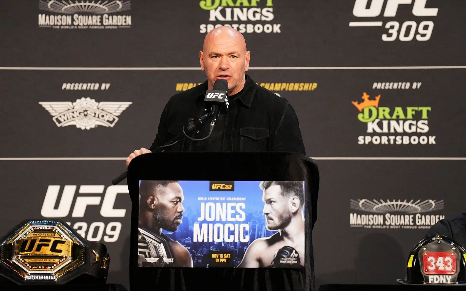 Dana White is doing 16 Days of Giveaways [Image courtesy: Getty]