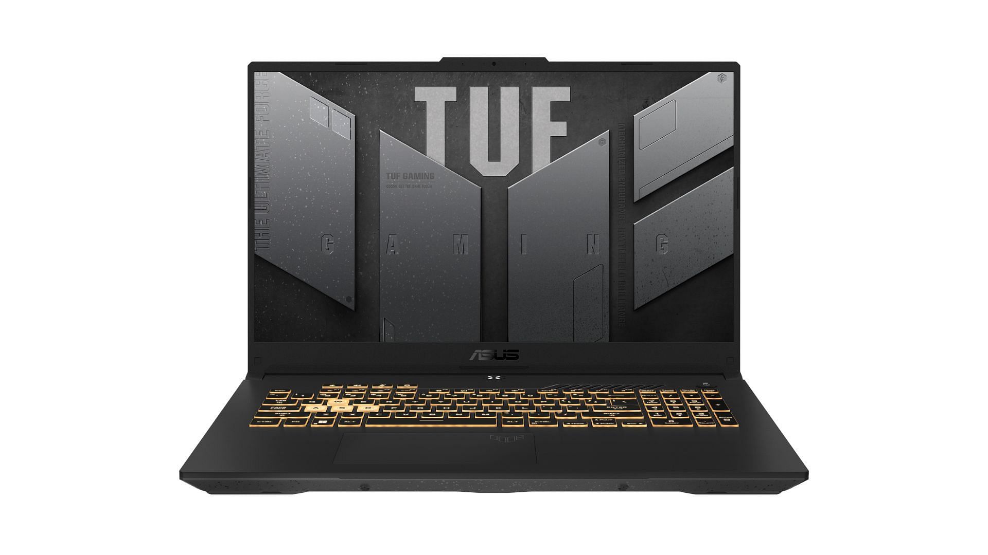 The Asus TUF F17 is another impressive large-screen gaming laptop to check out during the Black Friday sale(Image via Asus)