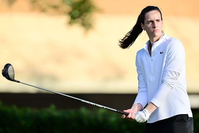 Lady golfers' enthusiastic Caitlin Clark reception leaves WNBA fans in  splits - "Convinced LPGA is trolling"