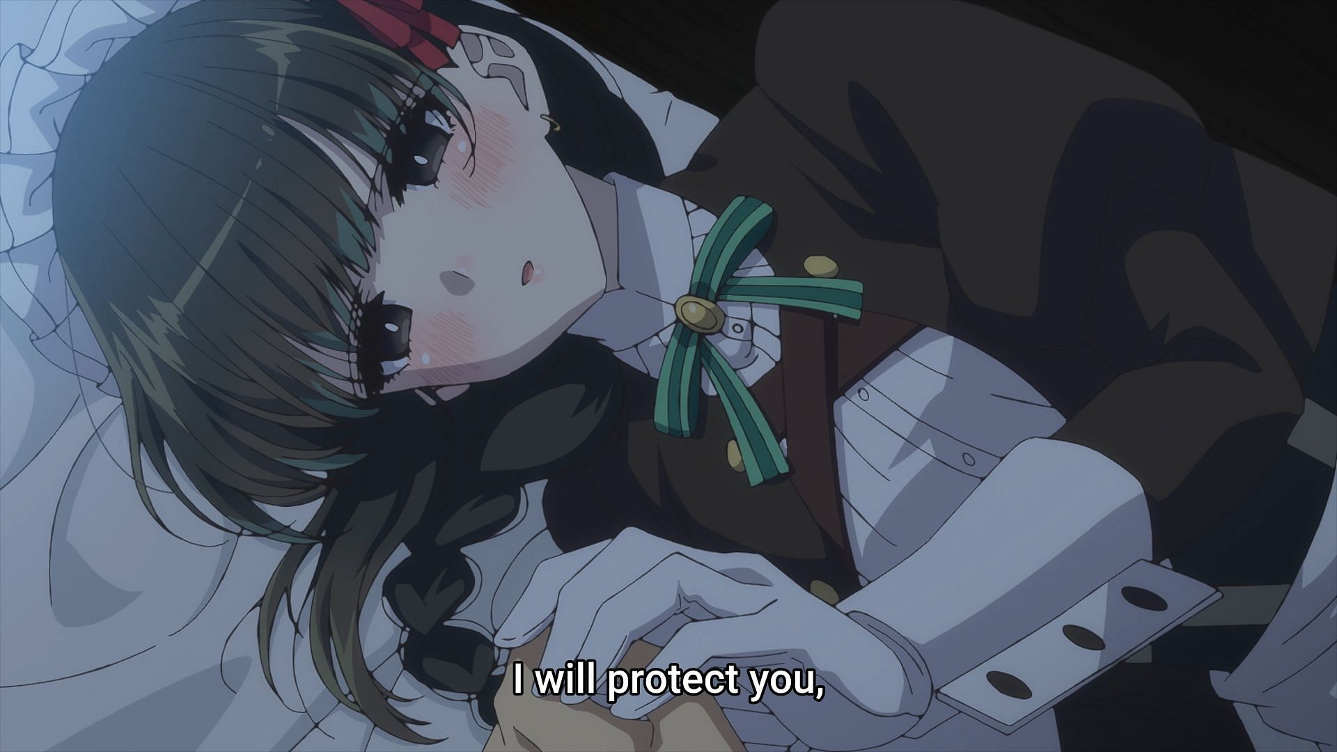 Yuki promises to protect Hitoyoshi (Image via Felix Film)