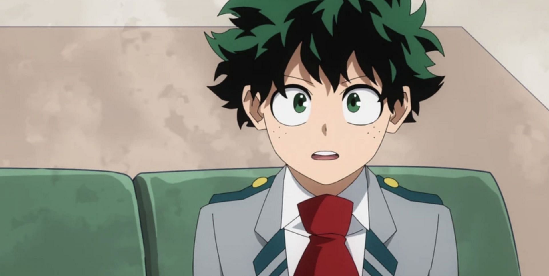 Izuku Midoriya as seen in anime (Image via Studio Bones)