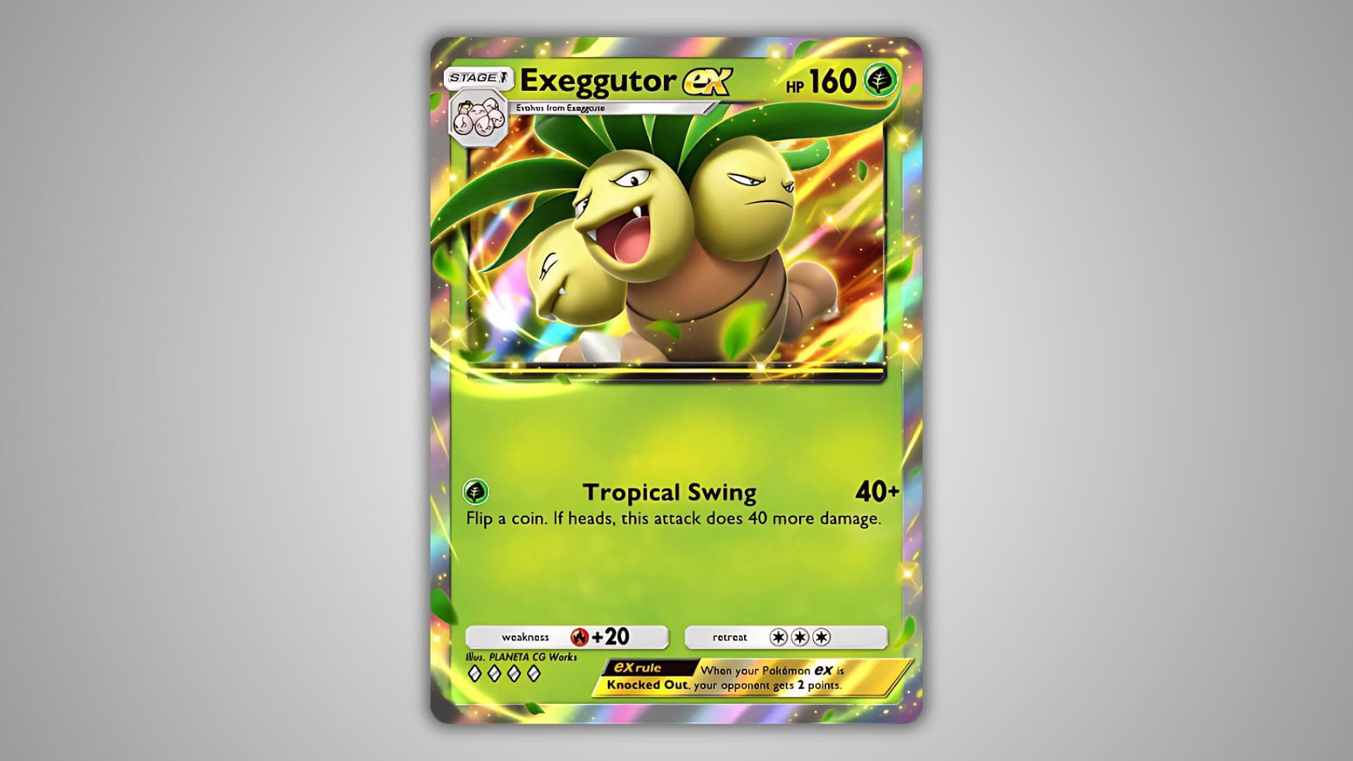 Exeggutor EX (Image via The Pokemon Company)