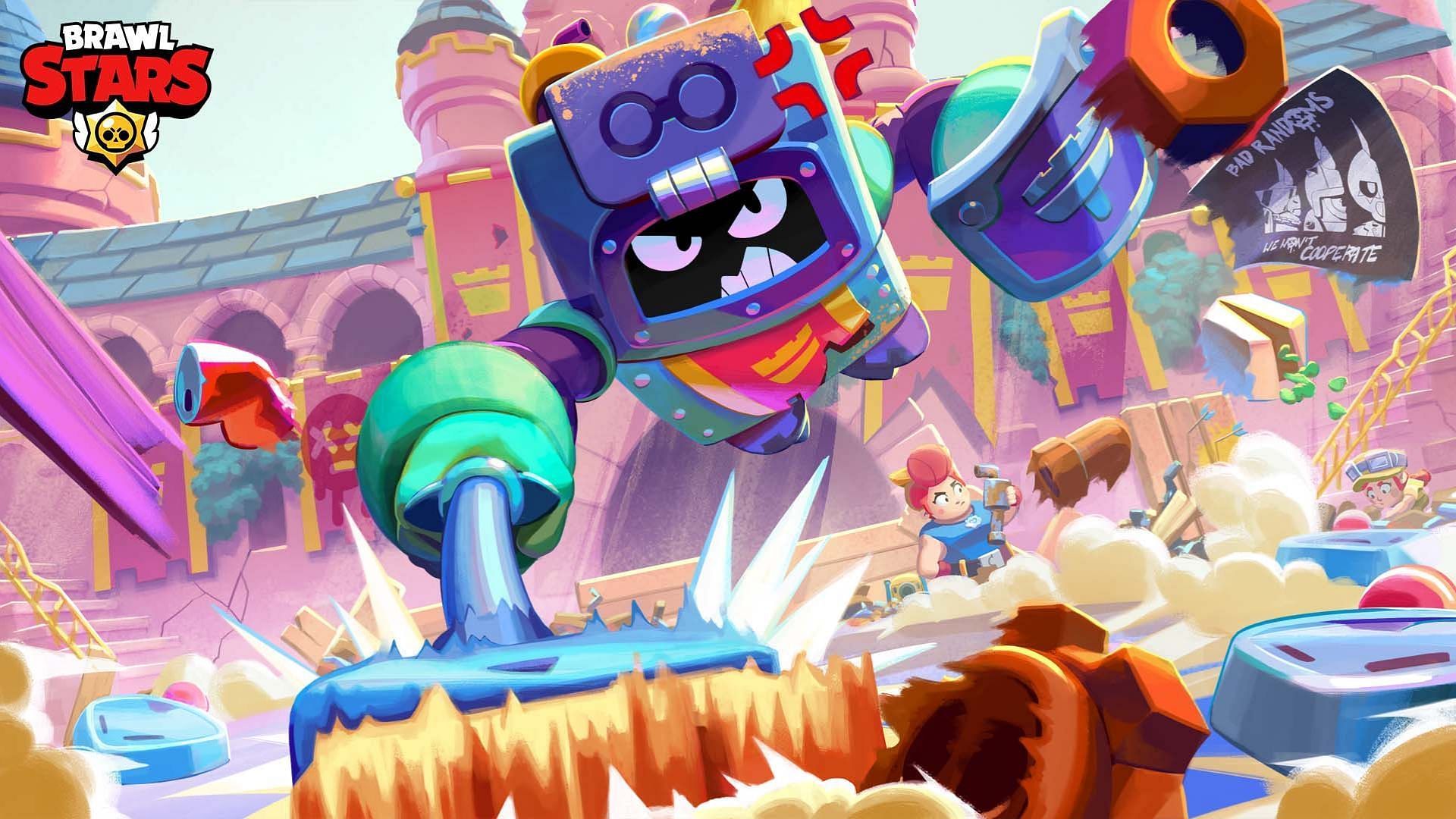 Ash is the best Tank Brawler to use with Colette in Brawl Stars (Image via Supercell)