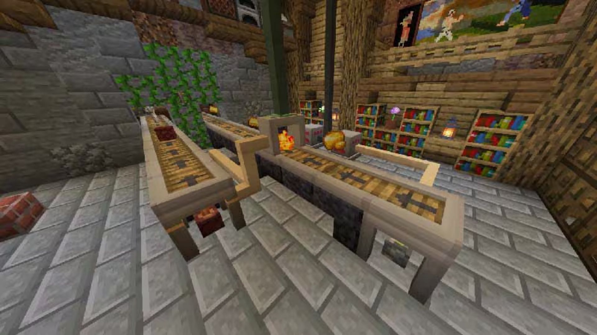 The Basic Machinery add-on (Image via Mojang Studios)