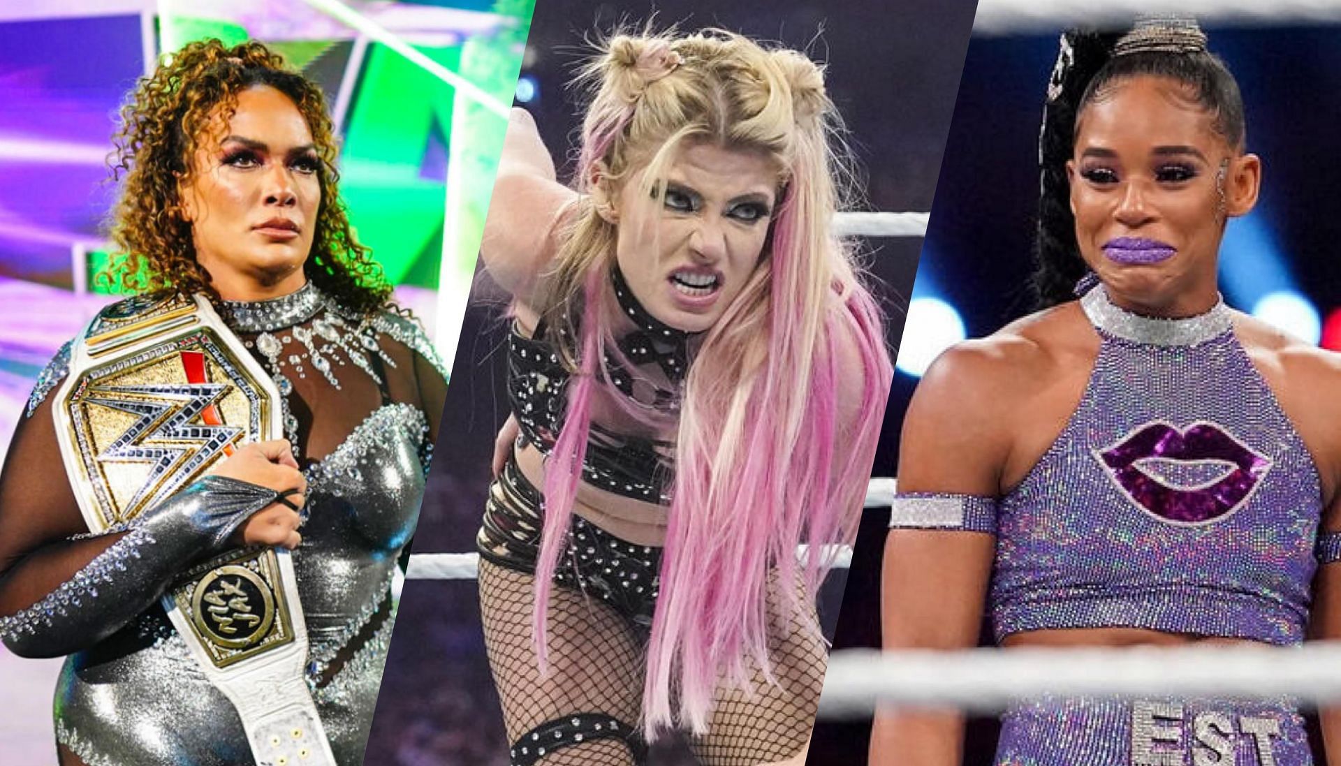 Nia Jax, Alexa Bliss, and Bianca Belair (Image Credits: WWE.com)
