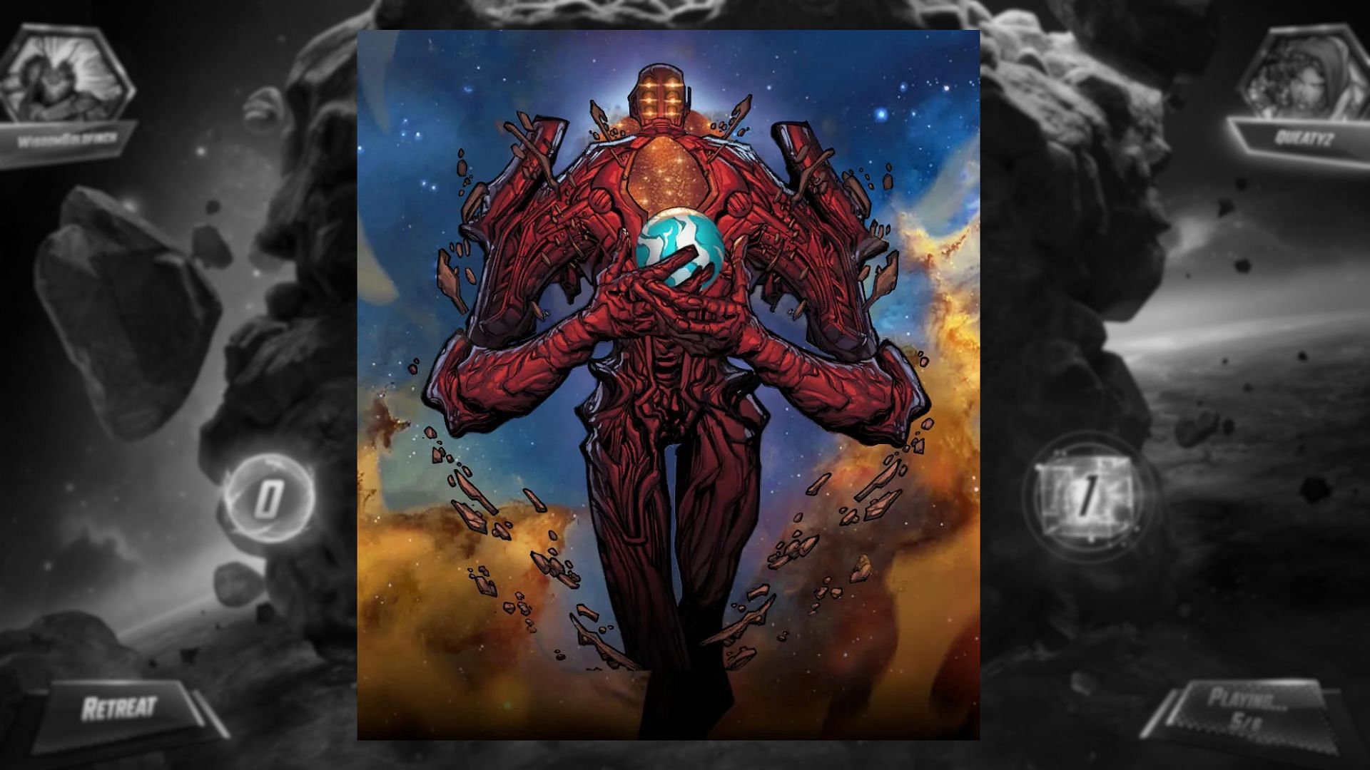 Arishem is an amazing Marvel Snap endgame card with 7 energy and 7 power (Image via Nuverse)