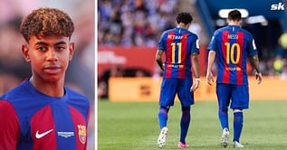 "Does something you've never seen" - Barcelona star compares Lamine Yamal to Neymar when asked if teenager is following Messi's footsteps