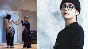 “Taehyung is such a serve as a dancer”- Fans in a frenzy as BTS' V teams up with choreographer Lee Jung-lee for a dance practice