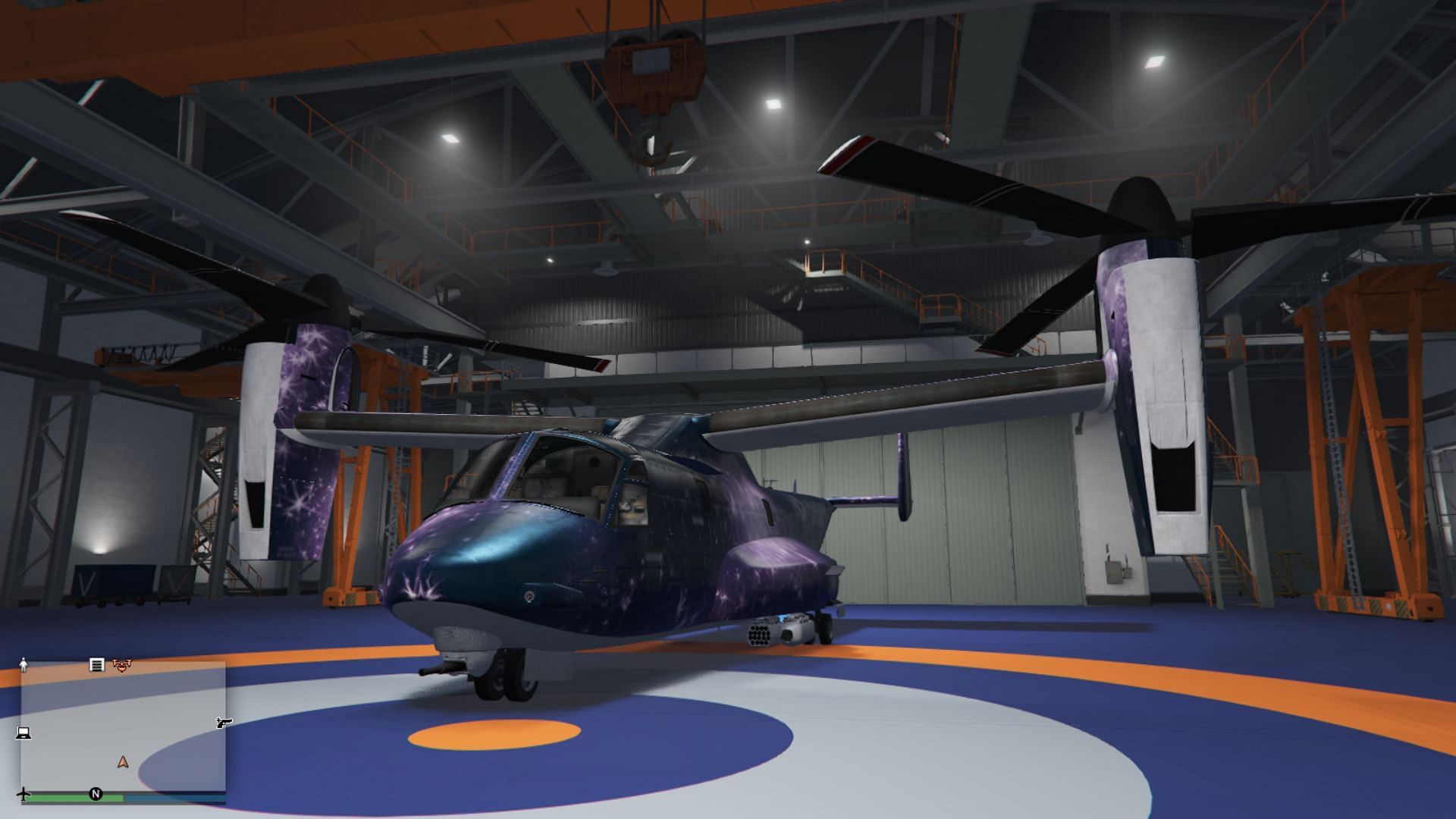 A screenshot of the Mammoth Avenger for GTA Online aircraft guide readers (Image via Rockstar Games)