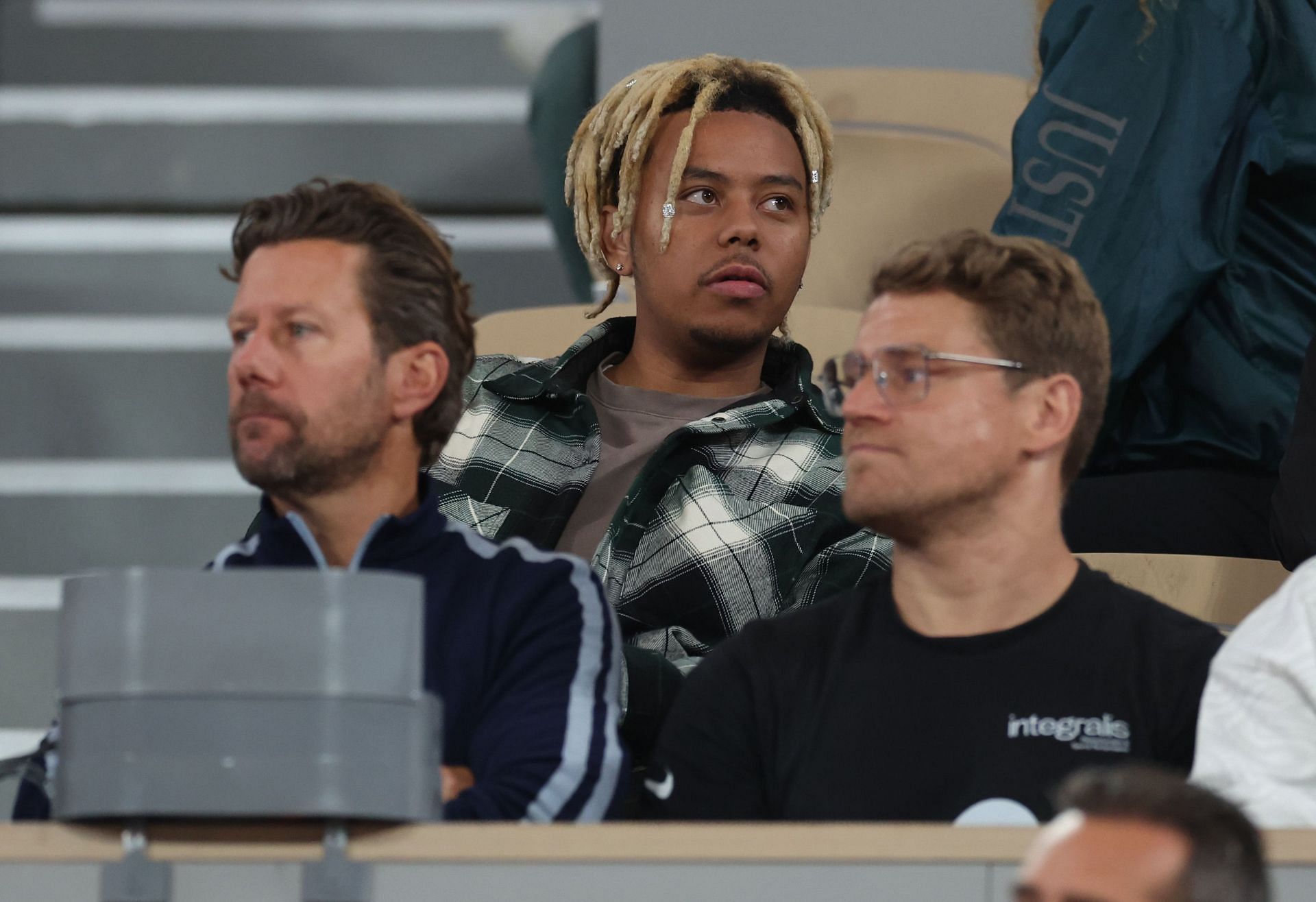 Cordae cheered for girlfriend Naomi Osaka at the 2024 French Open (Image: Getty)