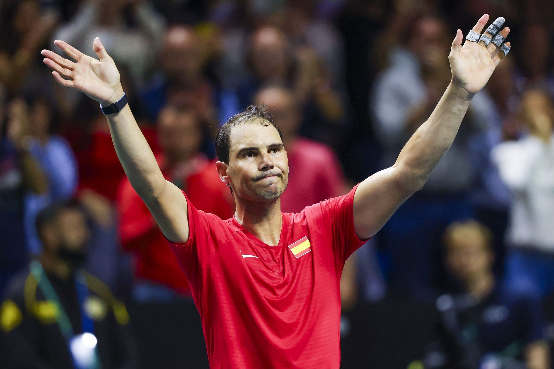 The Spaniard at the 2024 Davis Cup Finals [Source: Getty]