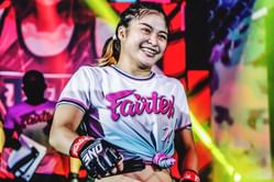 “Not 100 percent” - Stamp Fairtex reveals she still has a ways to go in rehabilitating meniscus tear